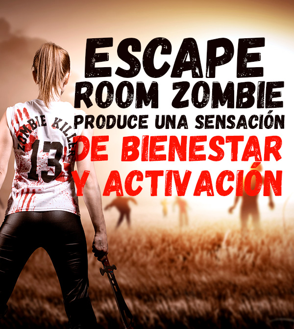 Escape room zombie