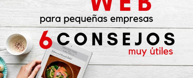 Páginas web para pequeñas empresas